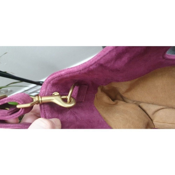 ceri hoover - classic tote - medium sized bag - juniper suede leather - Picture 12 of 16